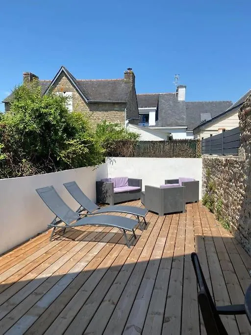 Charmante Maison Centre Bourg De Crac'H Golf Du Morbihan Crach 0*,